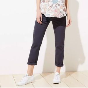 Loft Maternity Girlfriend chino, NWT, sz 6